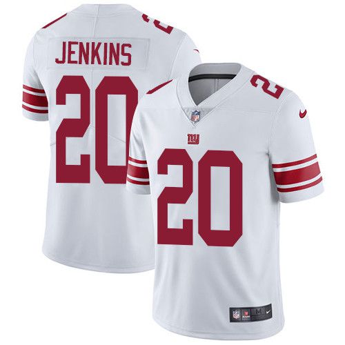 Men New York Giants #20 Janoris Jenkins Nike White Vapor Limited NFL Jersey